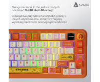 Ajazz AK820 MAX Avocado Switch Orange White RGB z ekranem - 1536369 - zdjęcie 14